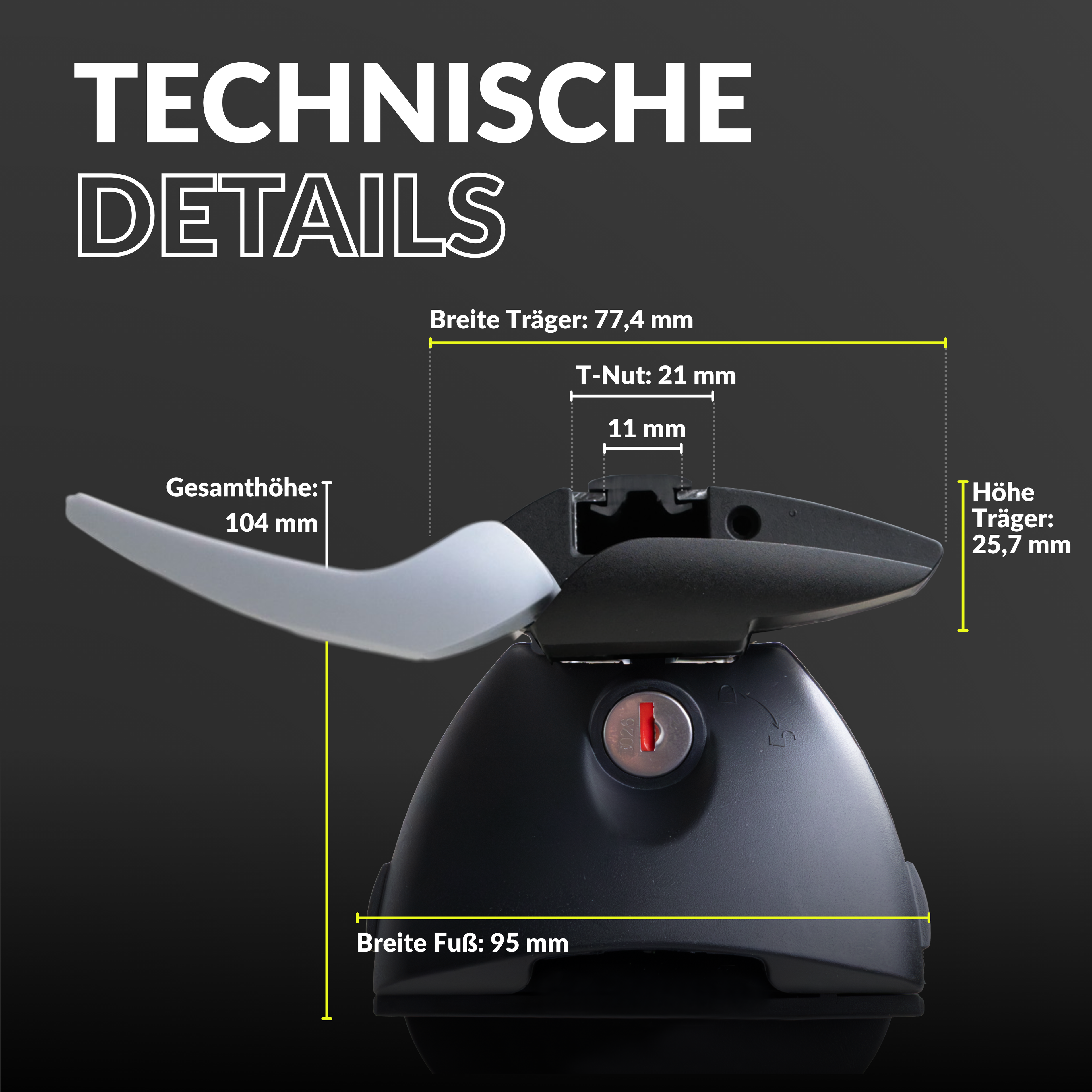 OWEN Dachträger 3.0 PRO für geschlossene Reling