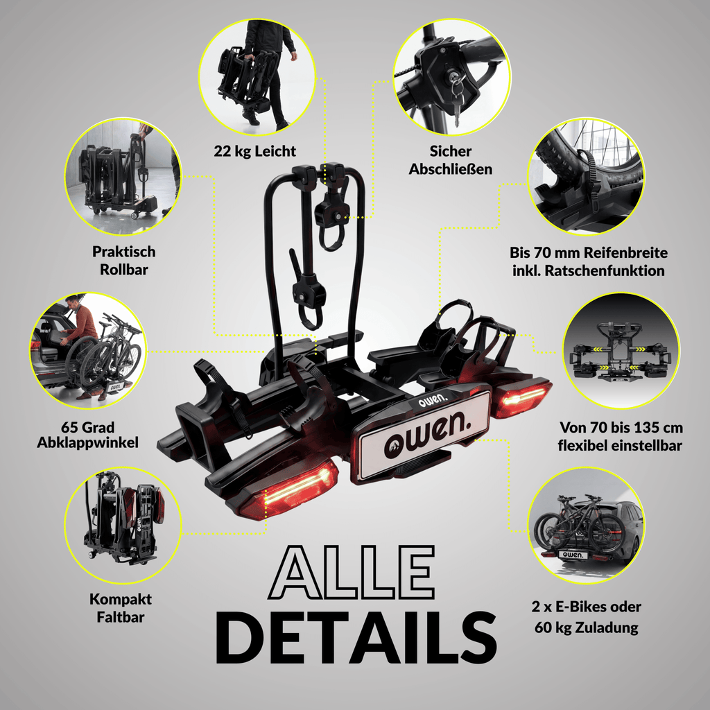 Fahrradträger - Kupplungsträger - OWEN