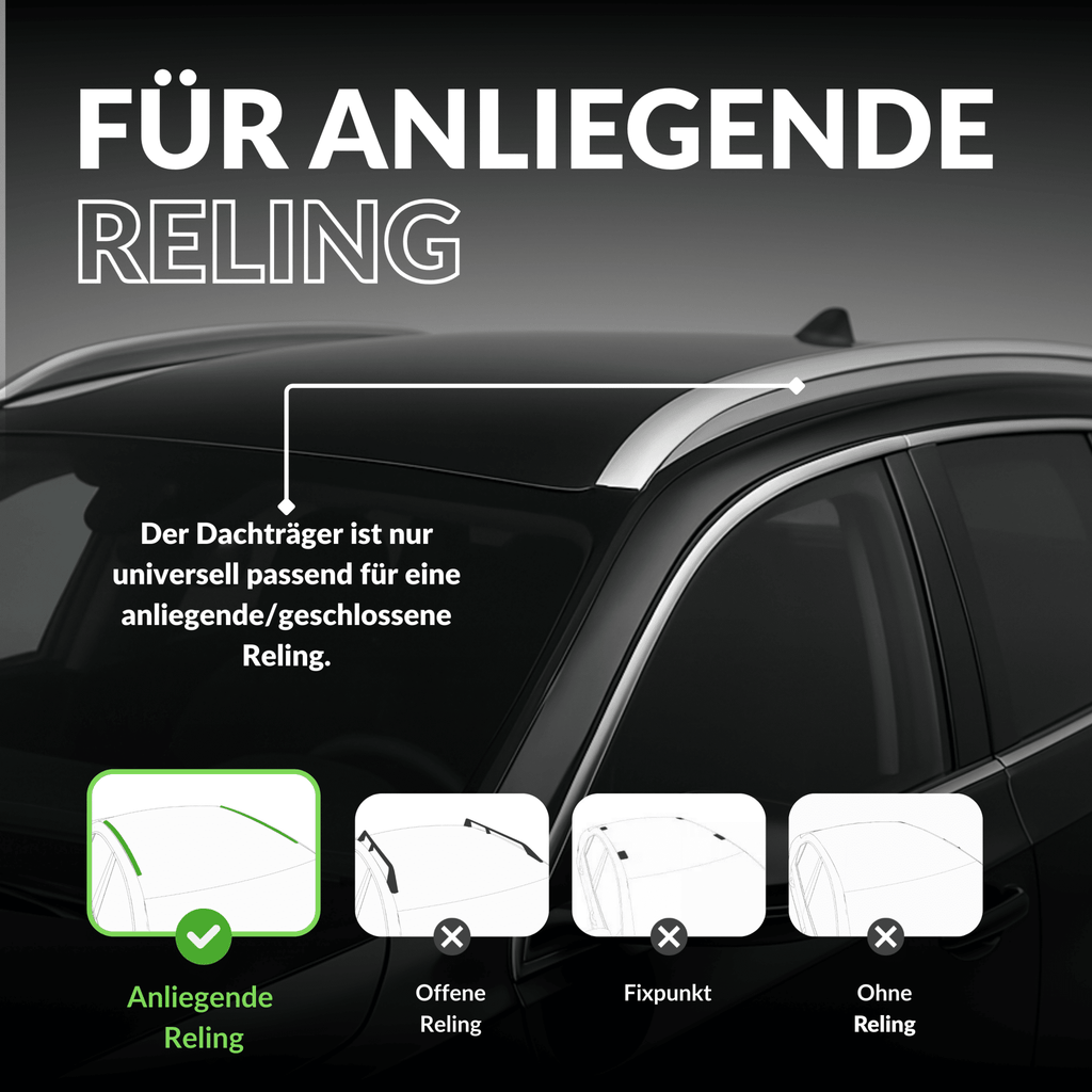 OWEN Dachträger 3.0 für geschlossene Reling - Hello Owen