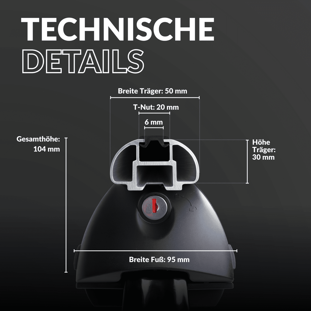 OWEN Dachträger 3.0 für geschlossene Reling - Hello Owen