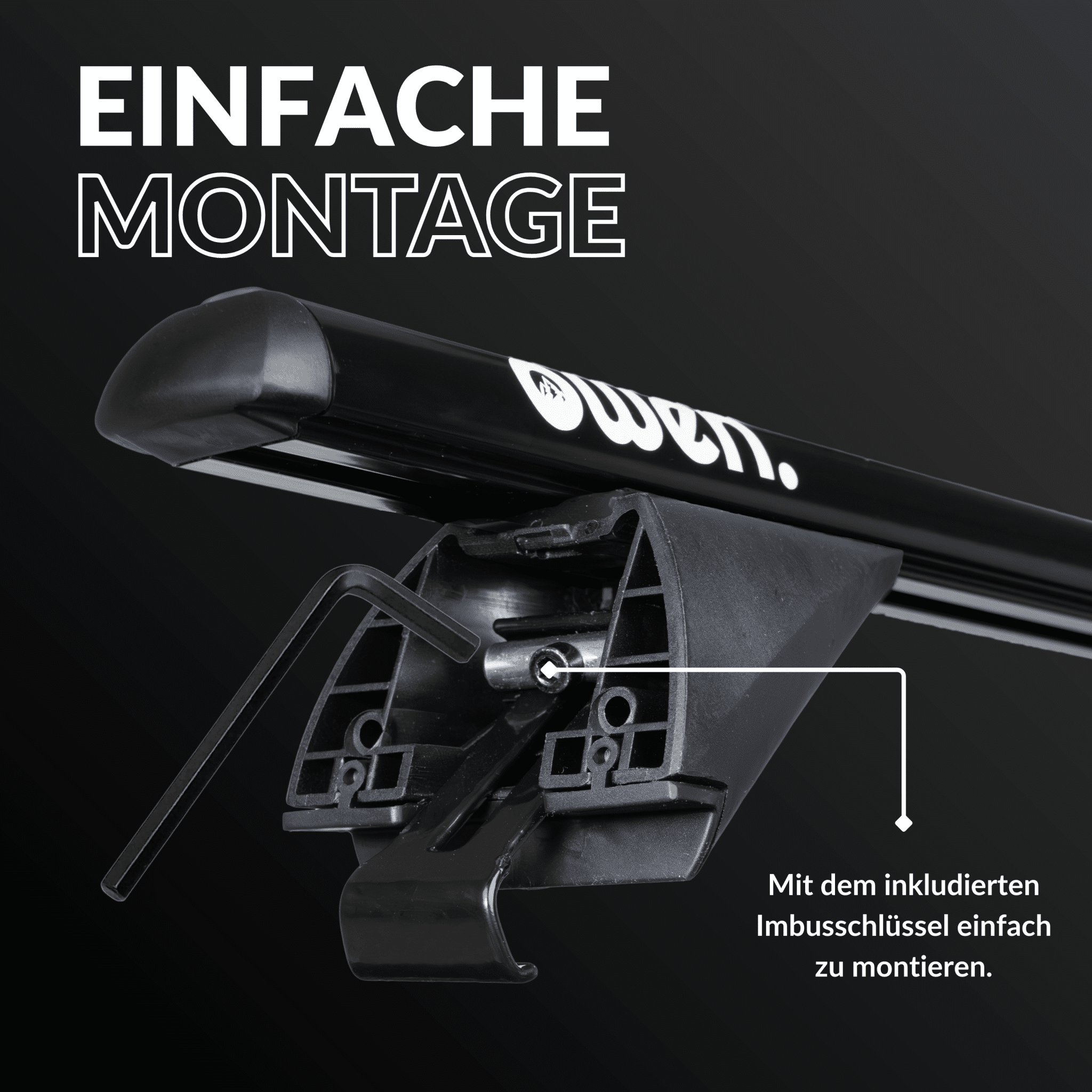 OWEN Dachträger 3.0 für geschlossene Reling - Hello Owen