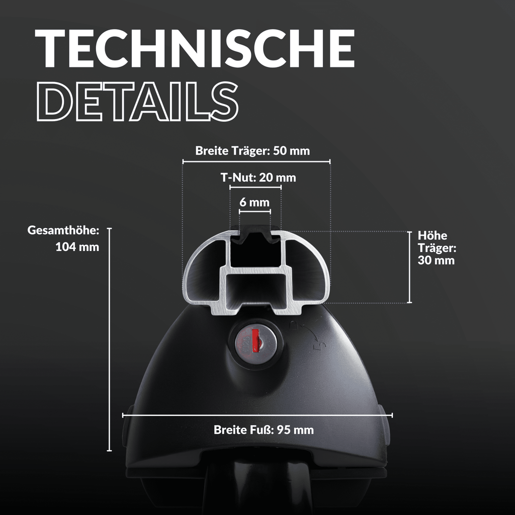 OWEN Dachträger 3.0 für geschlossene Reling - Hello Owen