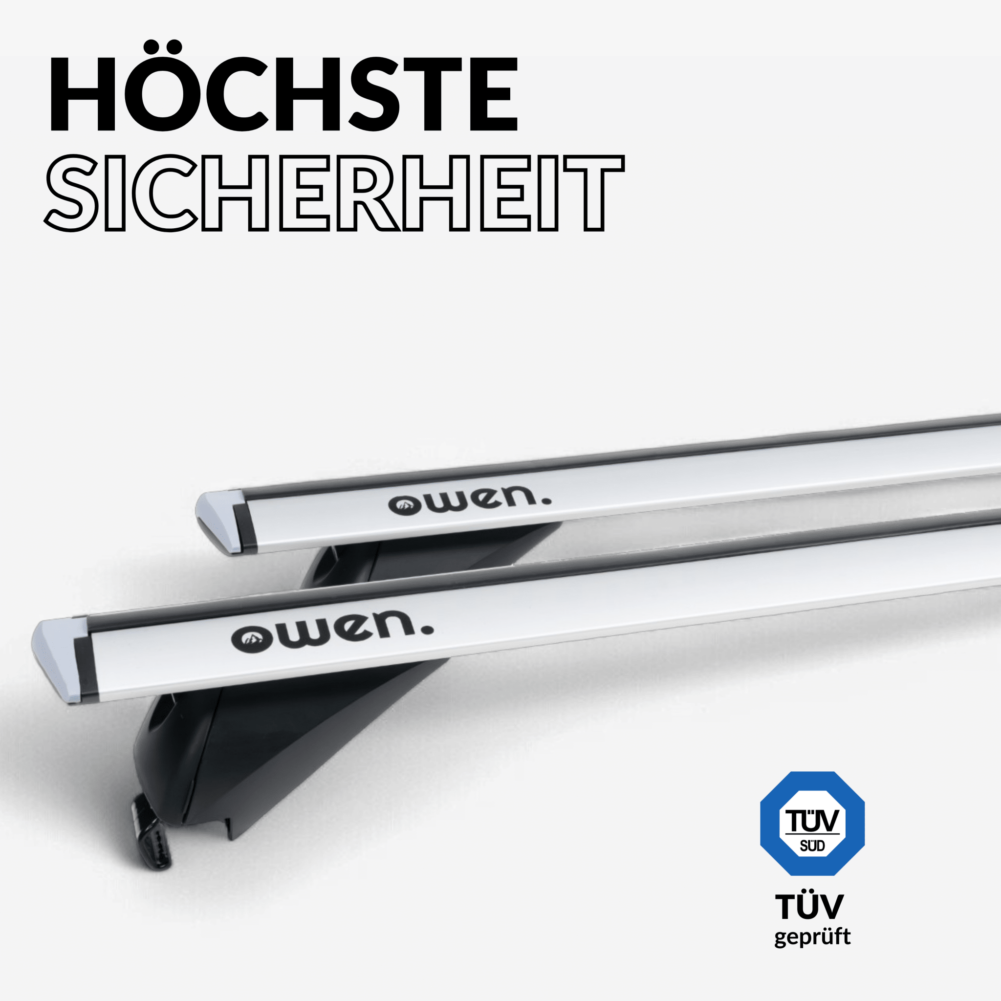 OWEN Dachträger 3.0 PRO für geschlossene Reling - OWEN