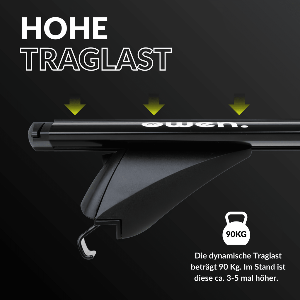 OWEN Dachträger 3.0 PRO für geschlossene Reling - OWEN