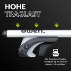 OWEN Dachträger 5.0 für offene Reling - OWEN
