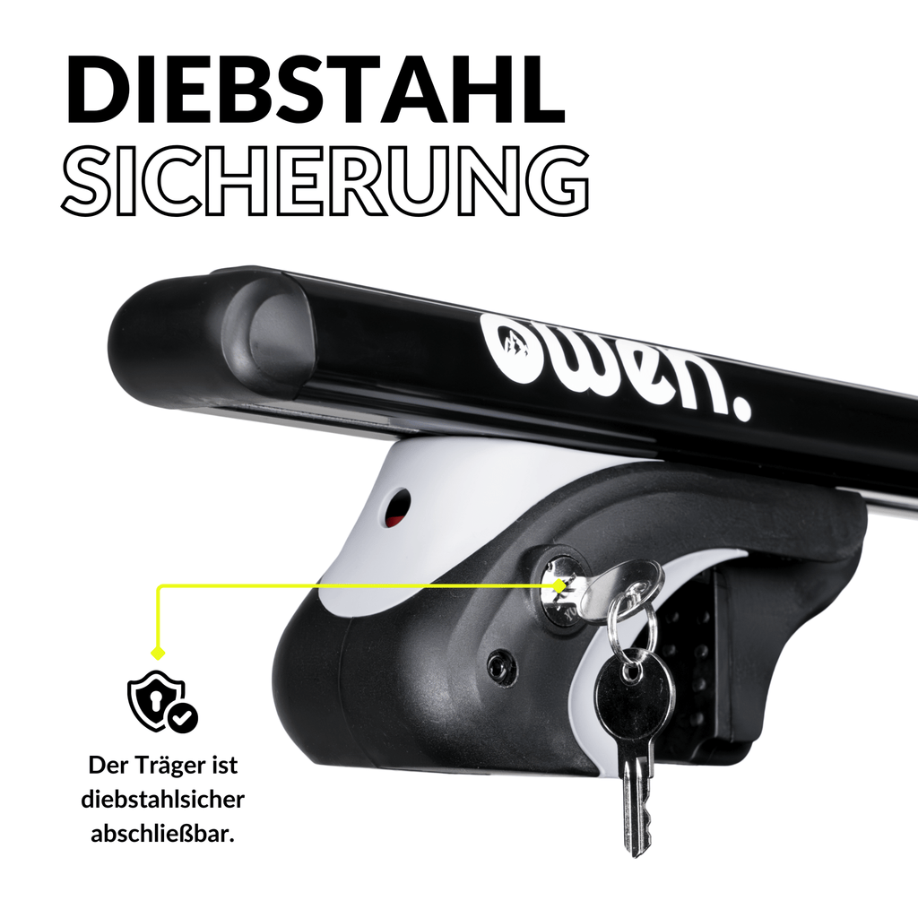 OWEN Dachträger 5.0 für offene Reling - OWEN