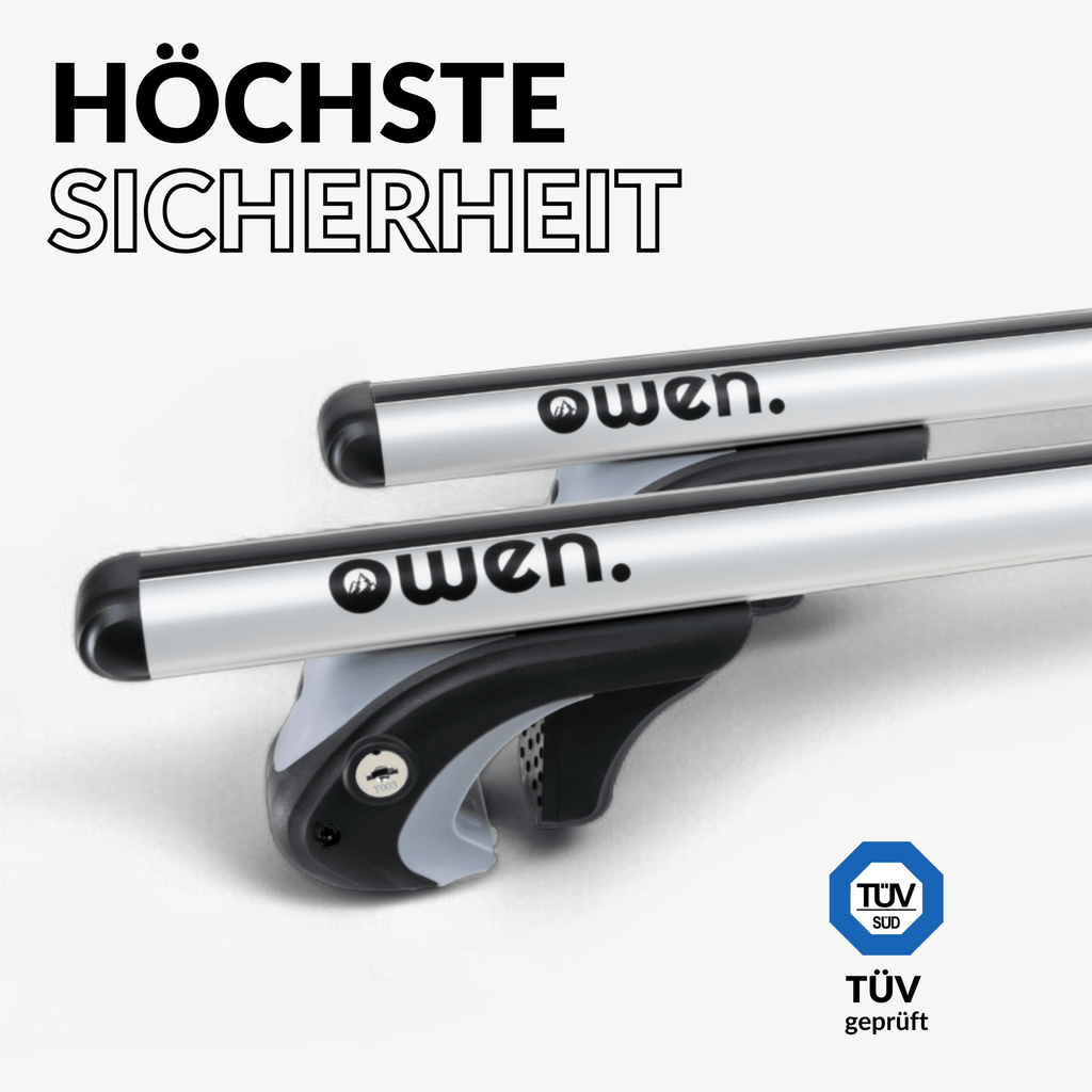OWEN Dachträger 5.0 für offene Reling - OWEN