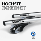 OWEN Dachträger 5.0 für offene Reling - OWEN
