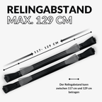 OWEN Dachträger 5.0 PRO für offene Reling - Hello Owen